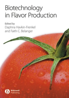 Couverture de l’ouvrage Biotechnology in flavor production