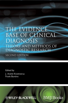 Couverture de l’ouvrage The Evidence Base of Clinical Diagnosis