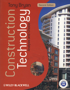 Couverture de l’ouvrage Construction technology: analysis and choice