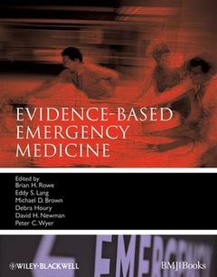 Couverture de l’ouvrage Evidence-Based Emergency Medicine