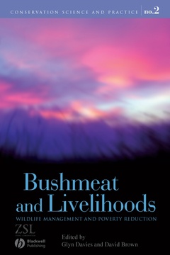 Couverture de l’ouvrage Bushmeat and Livelihoods
