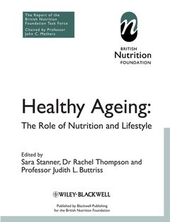 Couverture de l’ouvrage Healthy Ageing