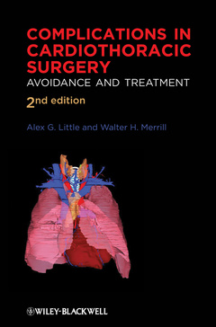 Couverture de l’ouvrage Complications in Cardiothoracic Surgery
