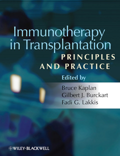 Couverture de l’ouvrage Immunotherapy in Transplantation