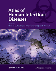 Cover of the book Atlas of human infectious diseases (hardback)