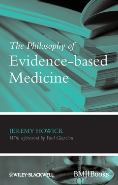 Couverture de l’ouvrage The Philosophy of Evidence-based Medicine