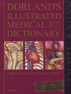 Couverture de l’ouvrage Dorland's illustrated medical dictionary (Special value package free speel checker software & access to dorlands.com included)