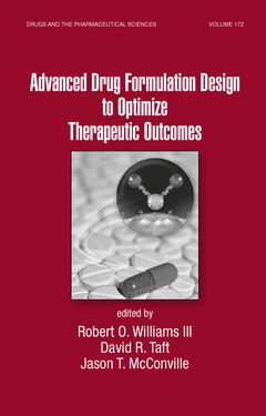 Couverture de l’ouvrage Advanced Drug Formulation Design to Optimize Therapeutic Outcomes