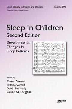 Cover of the book Sleep in Children