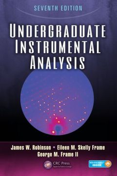 Couverture de l’ouvrage Undergraduate Instrumental Analysis