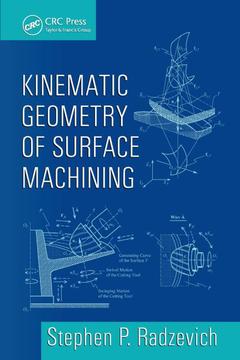 Couverture de l’ouvrage Kinematic Geometry of Surface Machining