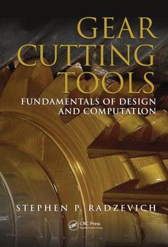 Couverture de l’ouvrage Gear Cutting Tools