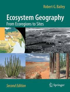 Couverture de l’ouvrage Ecosystem Geography