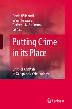 Cover of the book Putting Crime in its Place