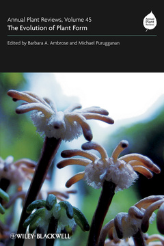 Couverture de l’ouvrage Annual Plant Reviews, The Evolution of Plant Form