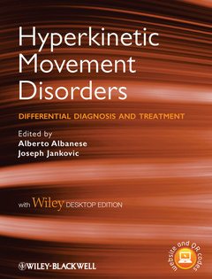 Couverture de l’ouvrage Hyperkinetic movement disorders (hardback)
