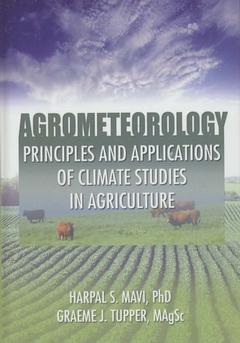 Cover of the book Agrometeorology