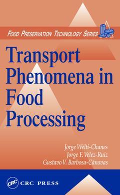 Cover of the book Transport Phenomena in Food Processing