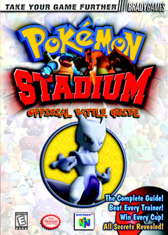 Couverture de l’ouvrage Pokemon stadium official strategy guide