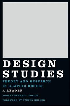 Couverture de l’ouvrage Design Studies
