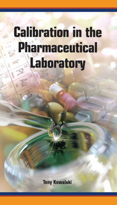 Couverture de l’ouvrage Calibration in the pharmaceutical laboratory