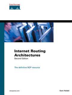 Couverture de l’ouvrage Internet Routing Architectures