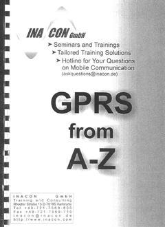 Couverture de l’ouvrage GPRS from A - Z