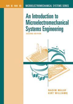 Couverture de l’ouvrage An introduction to microelectromechanical systems engineering,