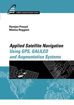 Cover of the book Applied satellite navigation using GPS GALILEO, and augmentation systems