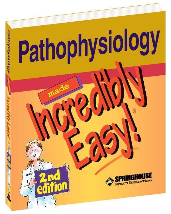 Couverture de l’ouvrage Pathophysiology Made Incredibly Easy ! paperback