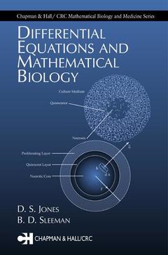 Couverture de l’ouvrage Differential equations and mathematical biology