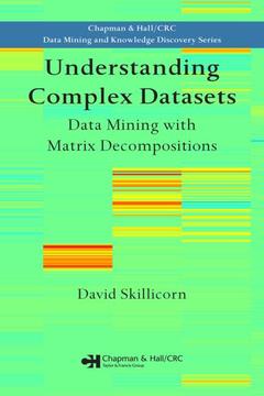 Couverture de l’ouvrage Understanding Complex Datasets