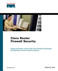 Couverture de l’ouvrage Cisco router firewall security