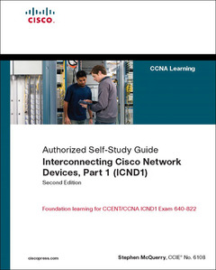 Couverture de l’ouvrage Interconnecting Cisco network devices part 1 (ICND1):C