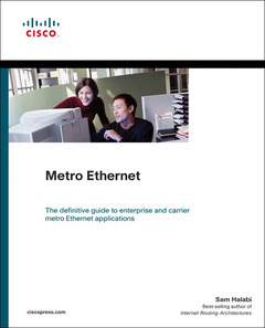 Cover of the book Metro ethernet
