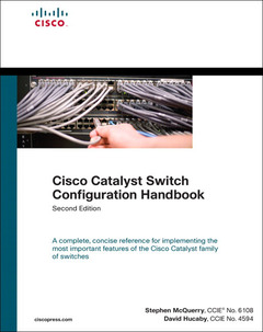 Couverture de l’ouvrage Cisco catalyst switch configuration handbook