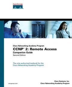 Couverture de l’ouvrage CCNP 2 : remote access companion guide (2nd Ed., with CD-ROM)