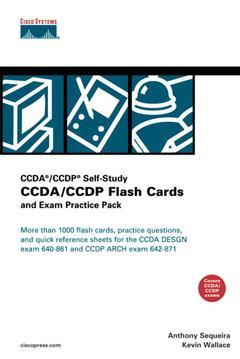 Couverture de l’ouvrage CCDA/CCDP flash cards and exam practice pack (CCDA 640-861, CCDP 642-871, with CD-ROM)