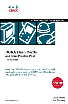 Couverture de l’ouvrage CCNA flash cards & exam practice pack, 3rd Ed. with CD-ROM