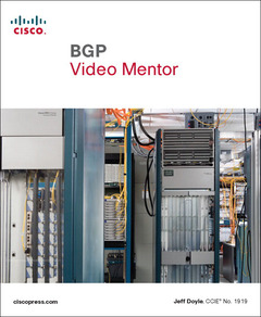 Couverture de l’ouvrage BGP video mentor (video learning)