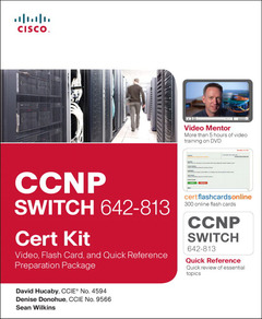 Couverture de l’ouvrage Ccnp switch 642-813 cert kit (1st ed )