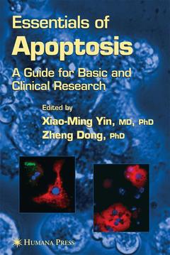 Couverture de l’ouvrage Essentials of apoptosis: a guide for basic and clinical research