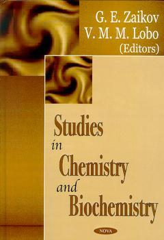 Cover of the book Studies in Chemistry and Biochemistry
