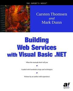 Couverture de l’ouvrage Building web services with Visual Basic.Net