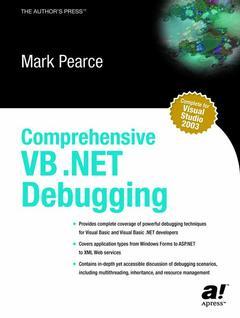 Couverture de l’ouvrage Comprehensive VB .NET Debugging
