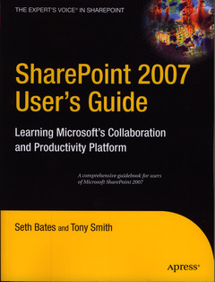 Cover of the book SharePoint 2007 User's Guide