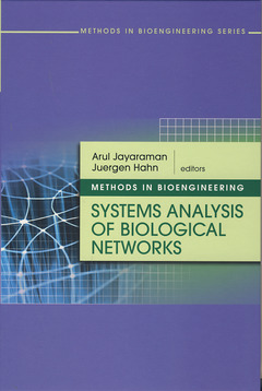 Couverture de l’ouvrage Systems analysis of biological networks