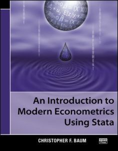 Couverture de l’ouvrage Introduction to modern econometrics using Stata