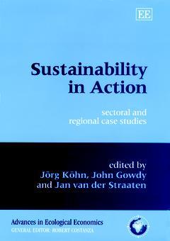 Couverture de l’ouvrage Sustainability in action, sectoral and regional case studies