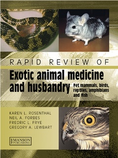 Couverture de l’ouvrage Rapid Review of Exotic Animal Medicine and Husbandry
